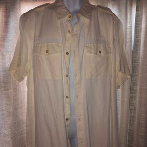 Sean John Short Sleeve Button-up Shirt